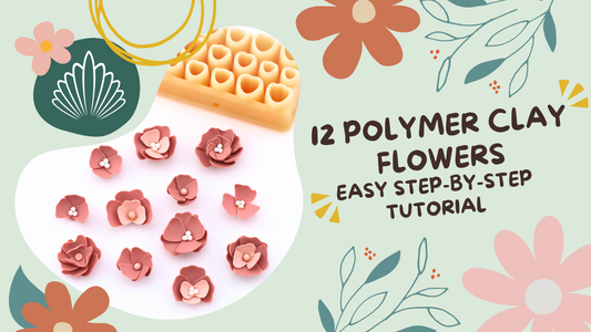 The Basics of Making Polymer Clay Florals Video Tutorial