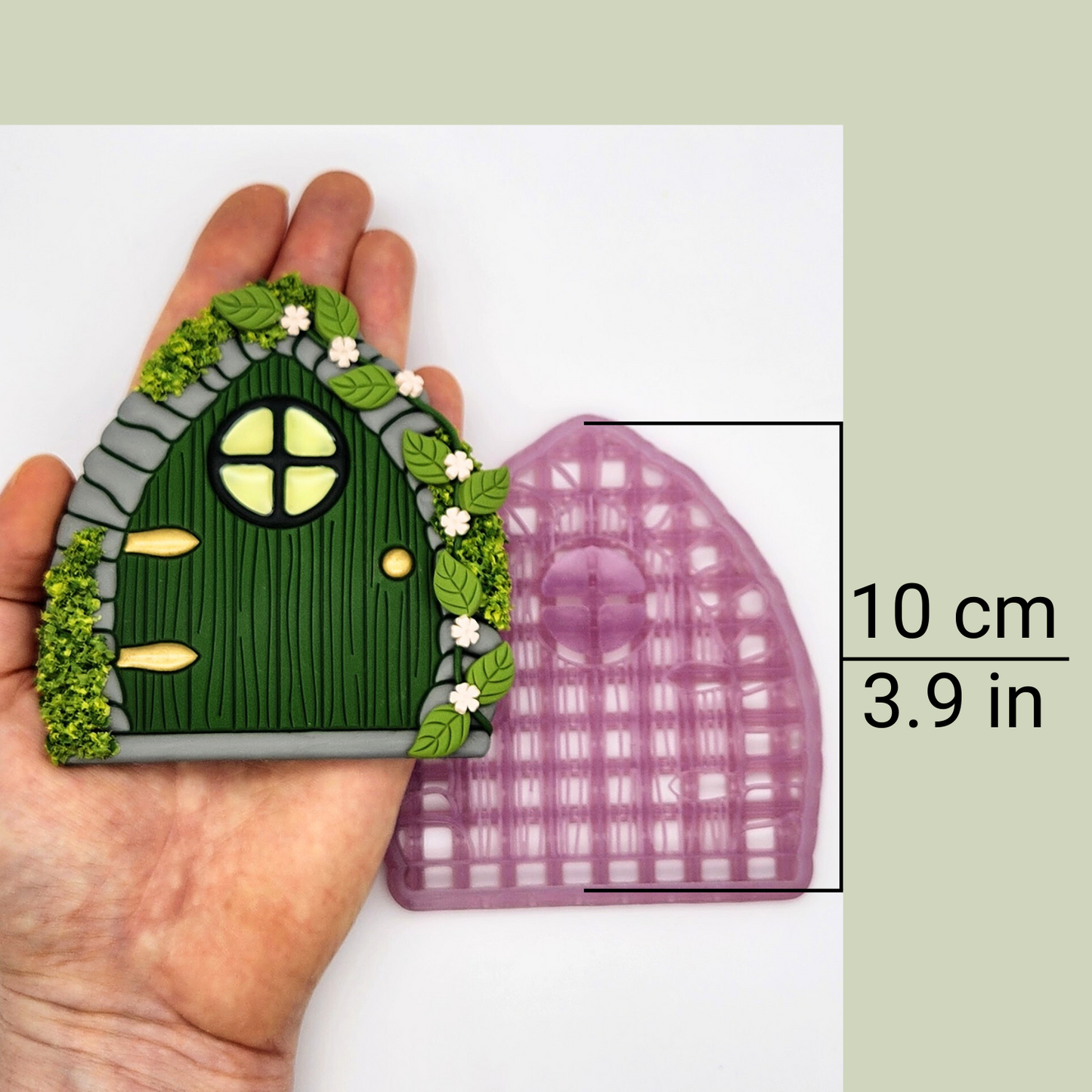 Fairy Door Polymer Clay Cutter