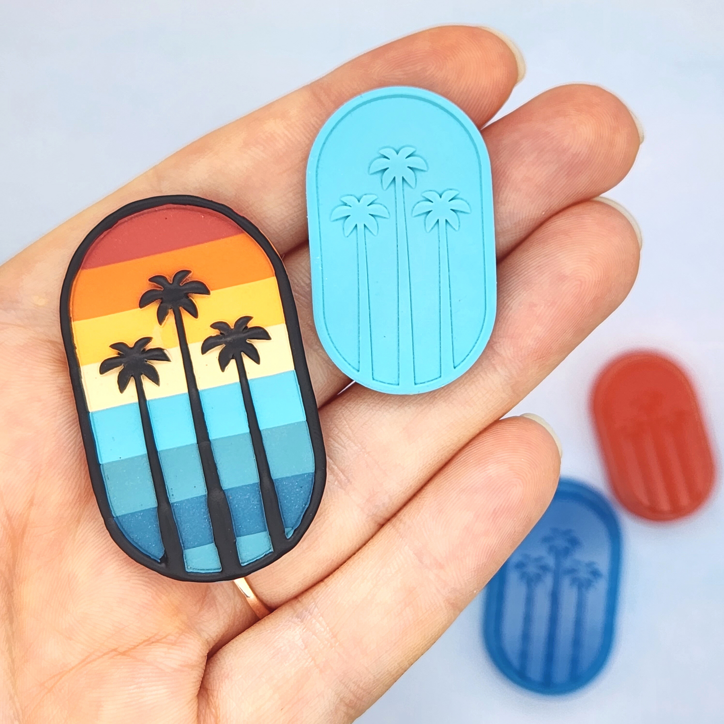 Three Palms Boho Amulet