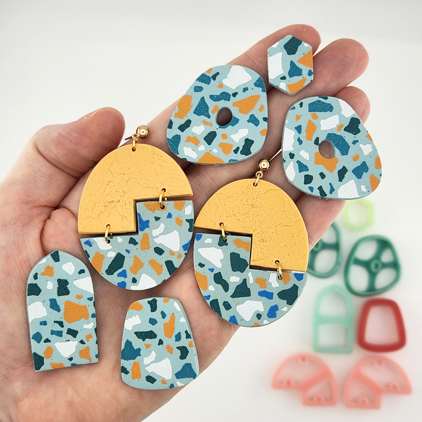 Terrazzo Silk Screens - Rotate & Layer