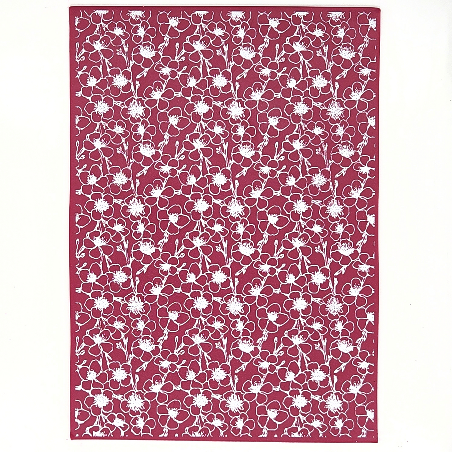 Cheery Cherry Blossoms Silk Screen