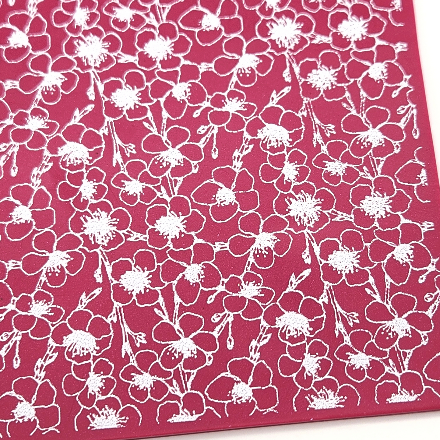 Cheery Cherry Blossoms Silk Screen