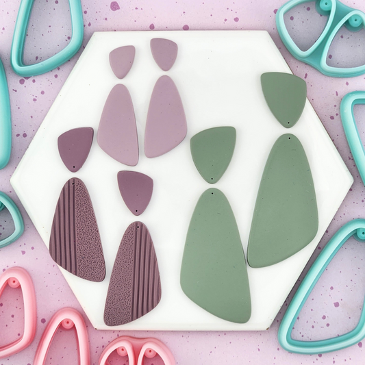 Josie Mirrored Polymer Clay Cutter Set