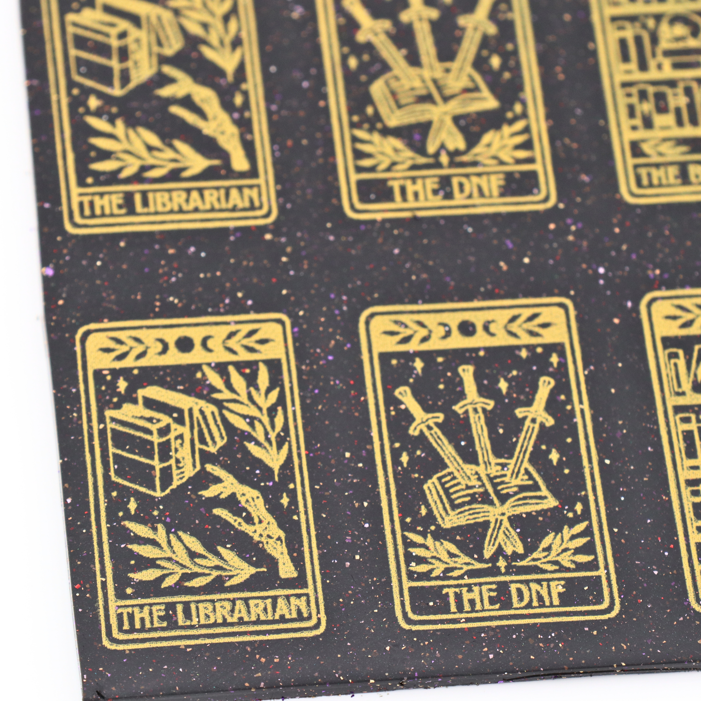Bookish Tarot Cards Silk Screen & Matching Cutter