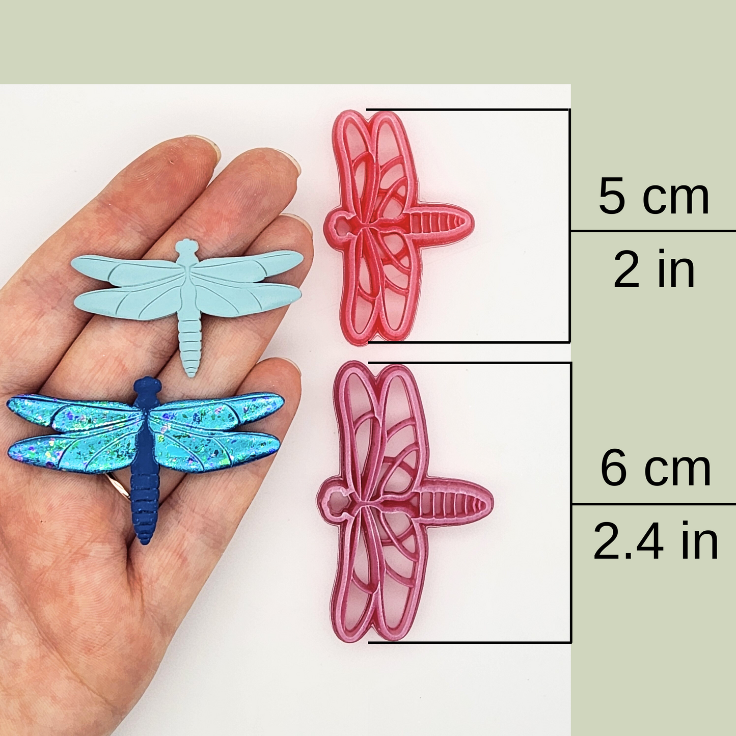 Dragonfly Polymer Clay Cutter