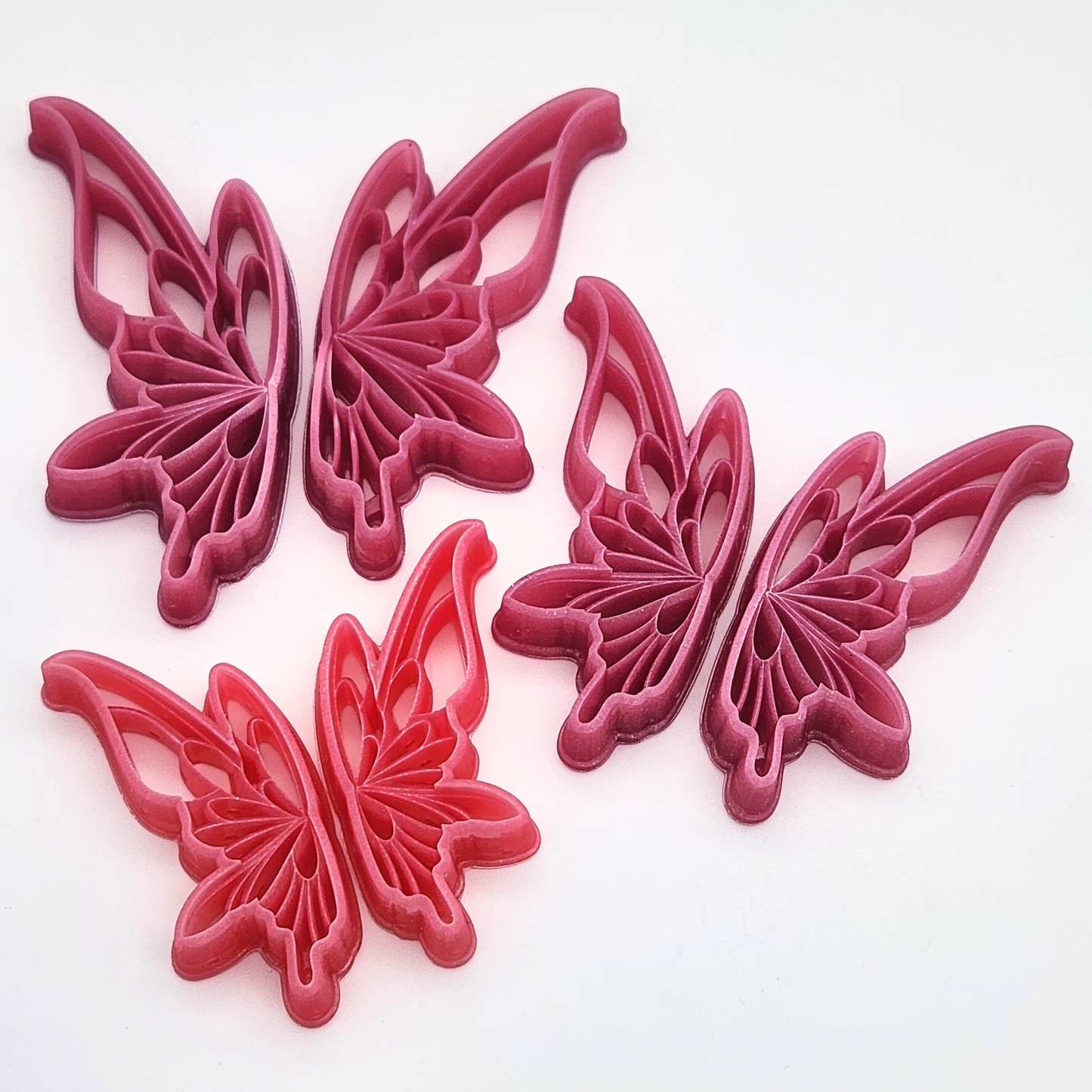 Fairy Wings Polymer Clay Cutters - Mirrored Pair