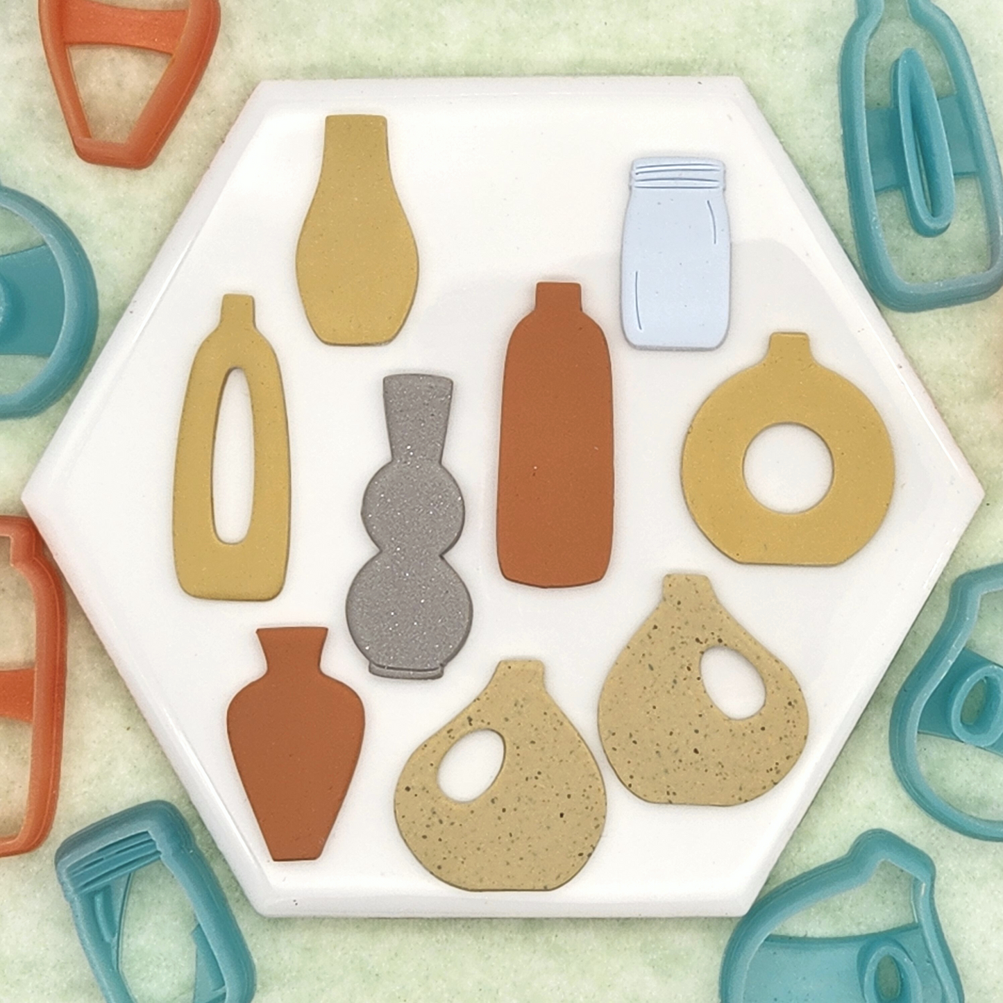 Vase Polymer Clay Cutters