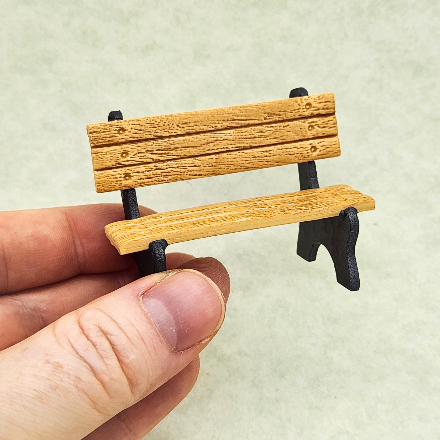 3D Garden Bench Polymer Clay Cutter Set