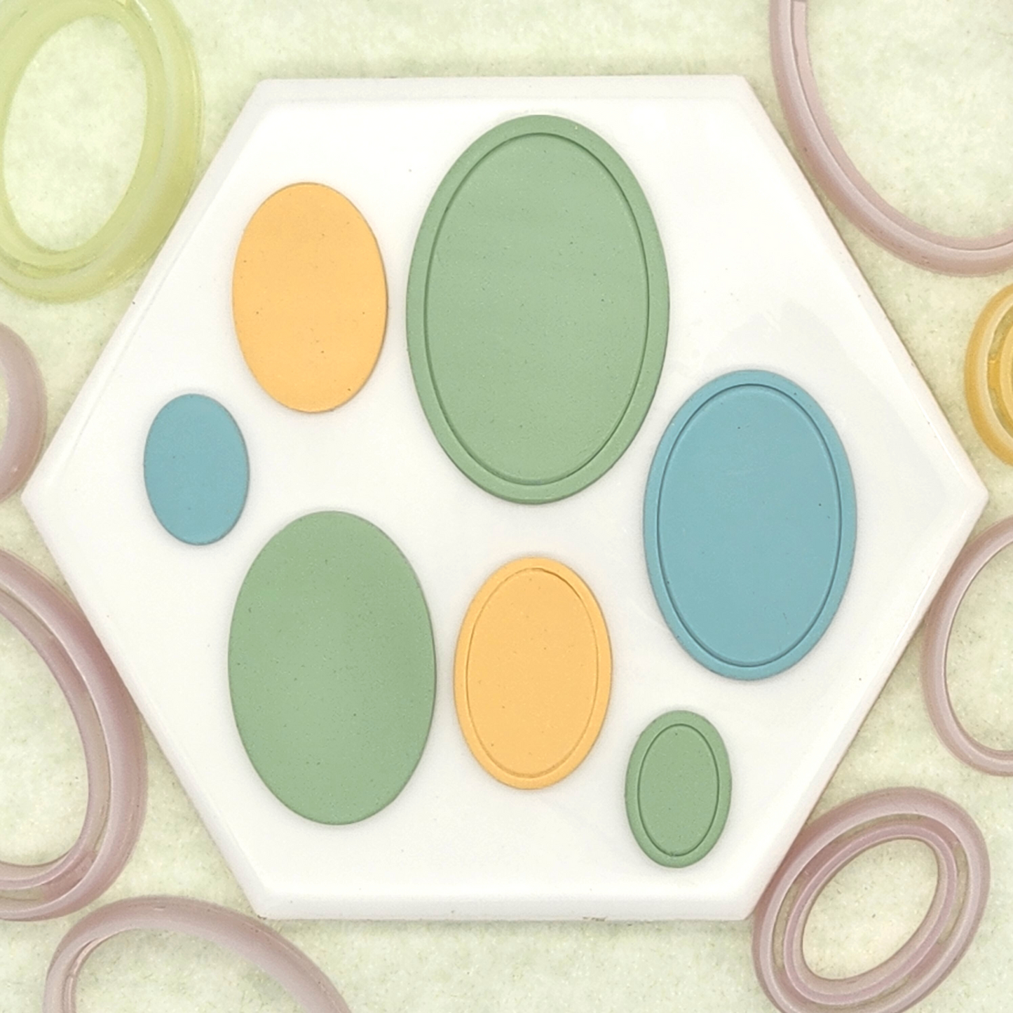 Oval Polymer Clay Cutter