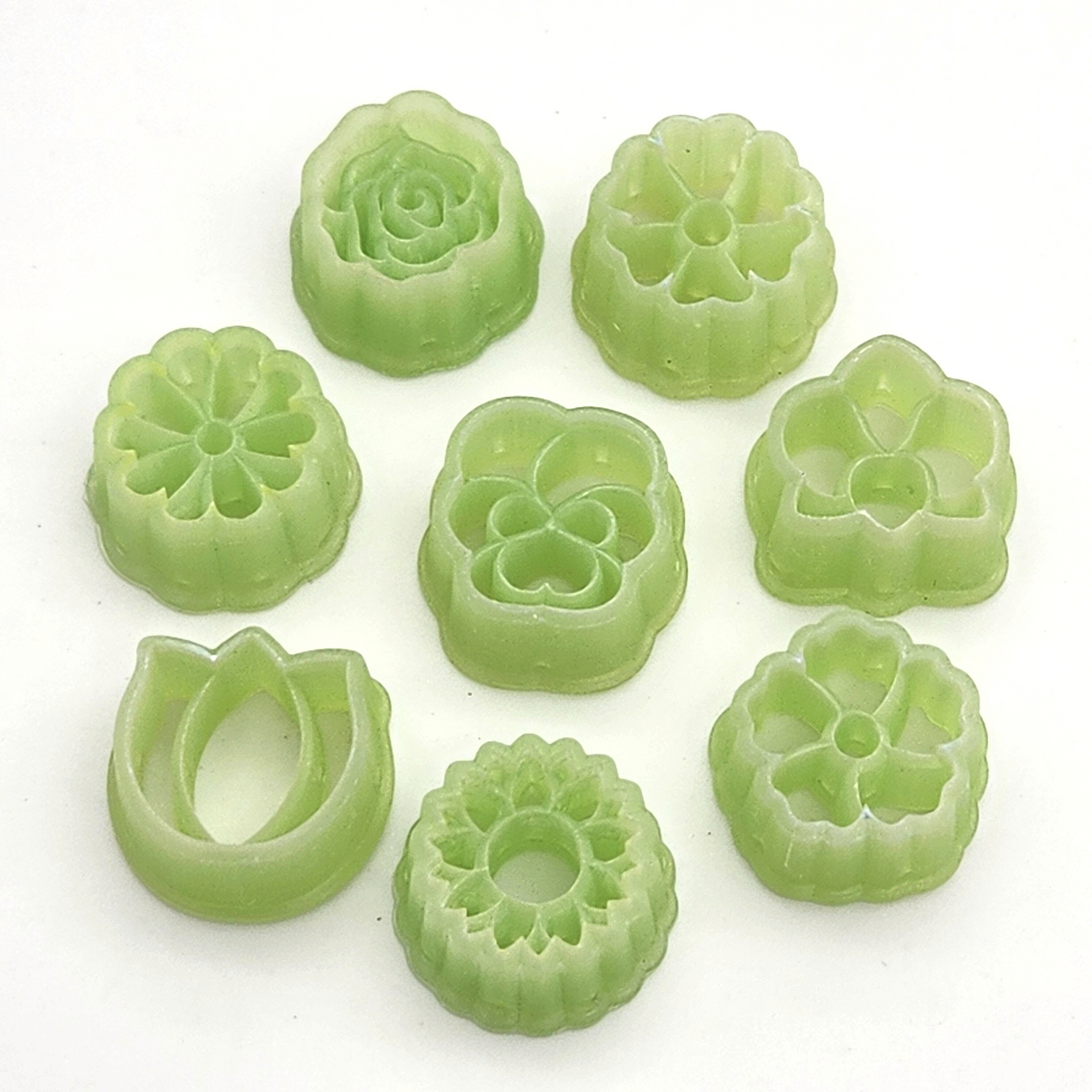 Floral Polymer Clay Stud Cutters