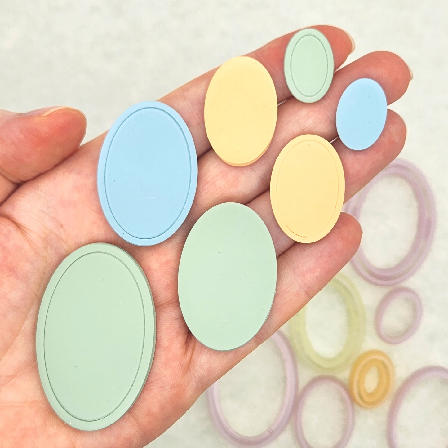 Oval Polymer Clay Cutter