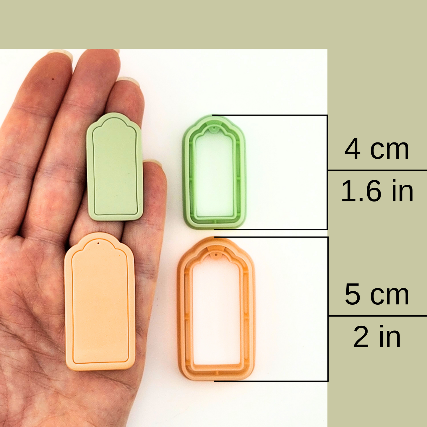 Isabela Arch Polymer Clay Cutter Set