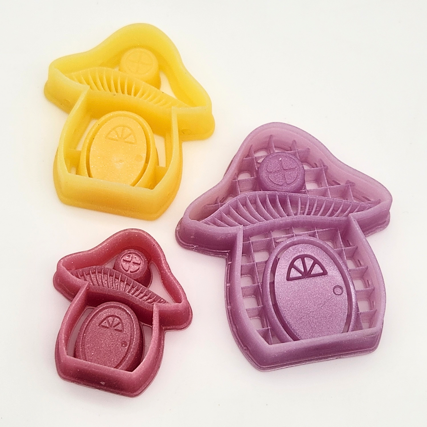 Mushroom Cottage Polymer Clay Cutter