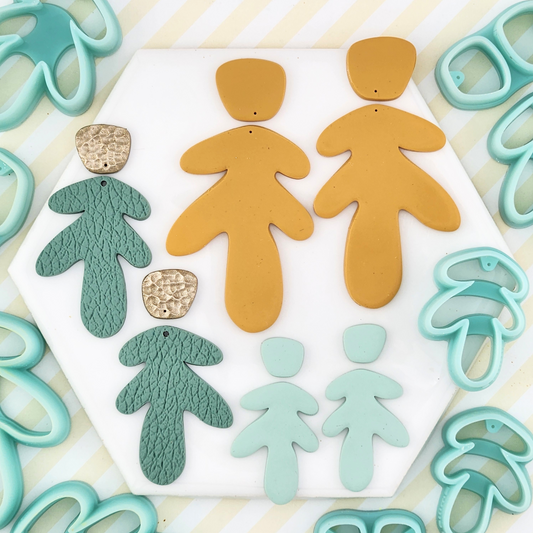 Emilia Mirrored Polymer Clay Cutter Set