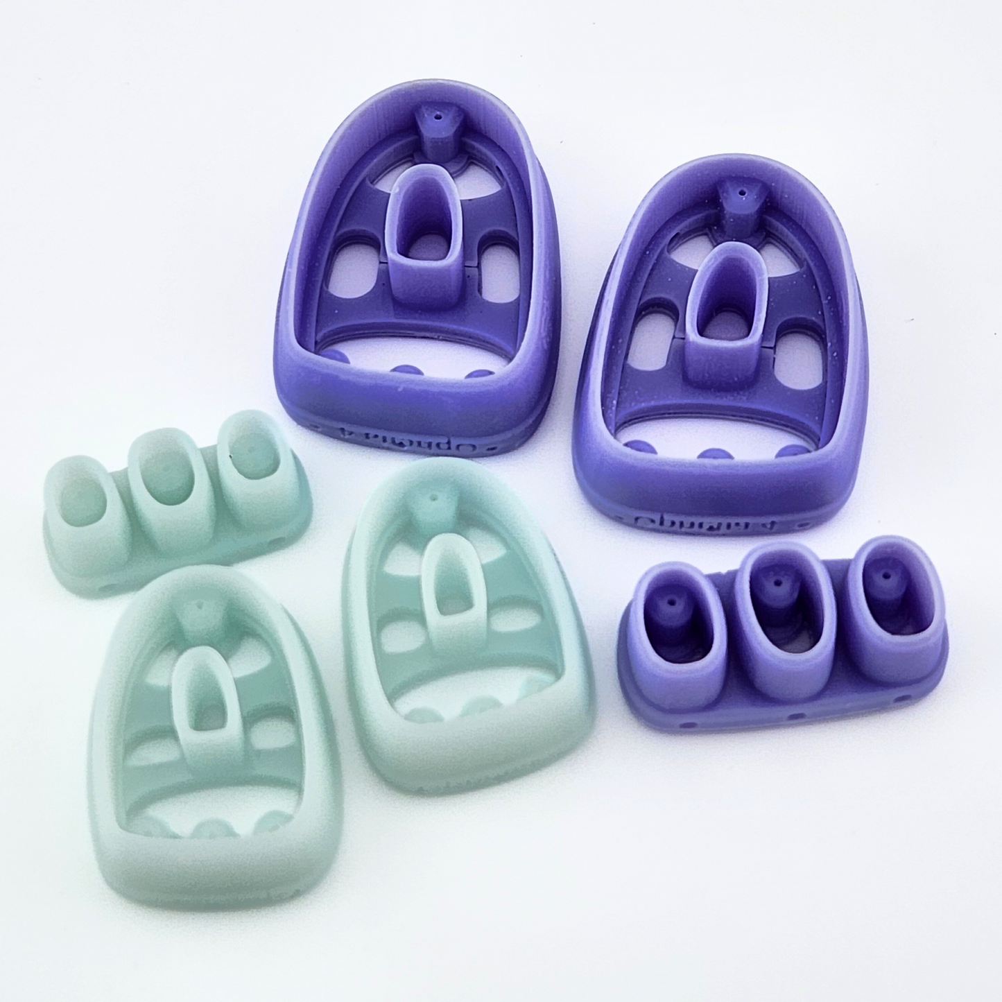 Ophelia Mirrored Polymer Clay Cutter Set