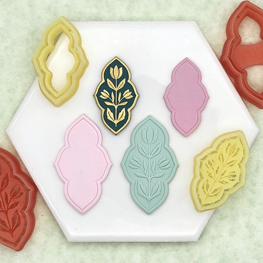 Flora Amulet Polymer Clay Cutter