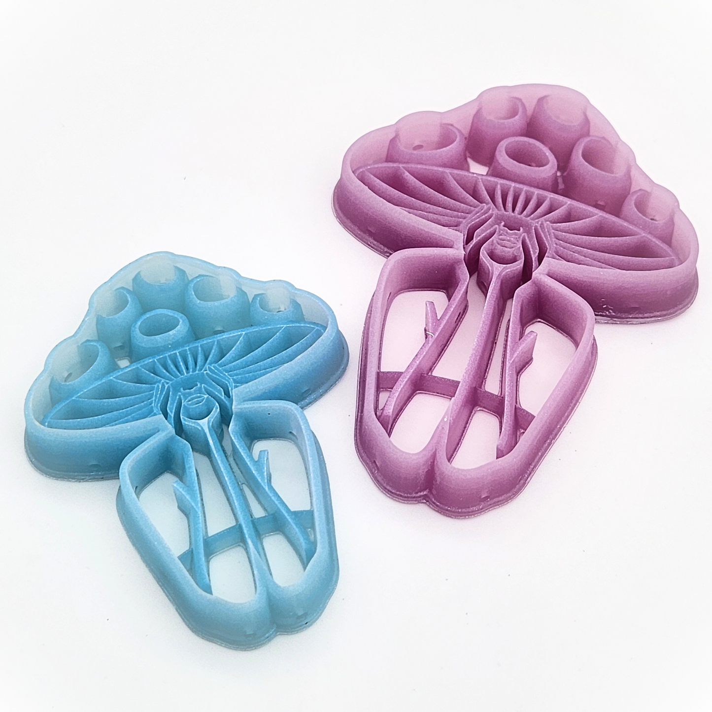 Mushroom Girl Polymer Clay Cutter