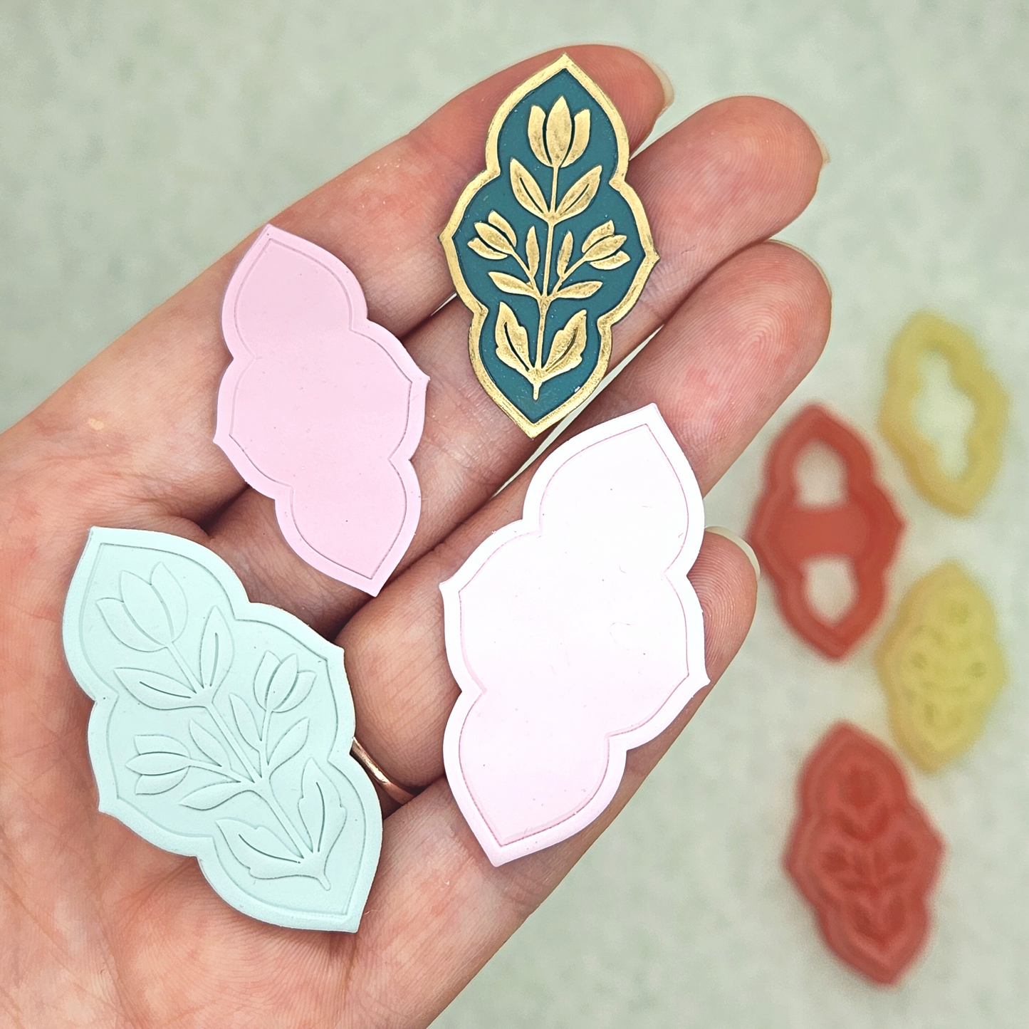 Flora Amulet Polymer Clay Cutter