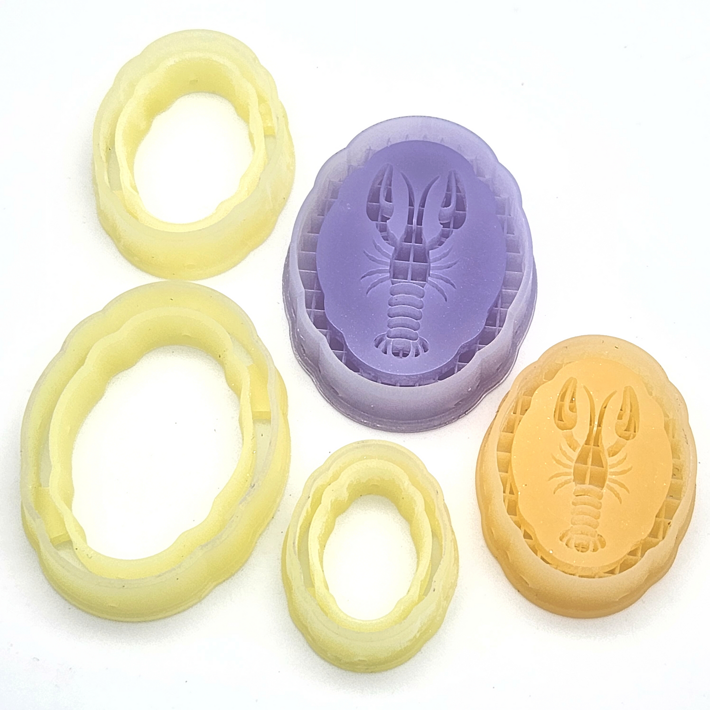 Crawfish Amulet Polymer Clay Cutter