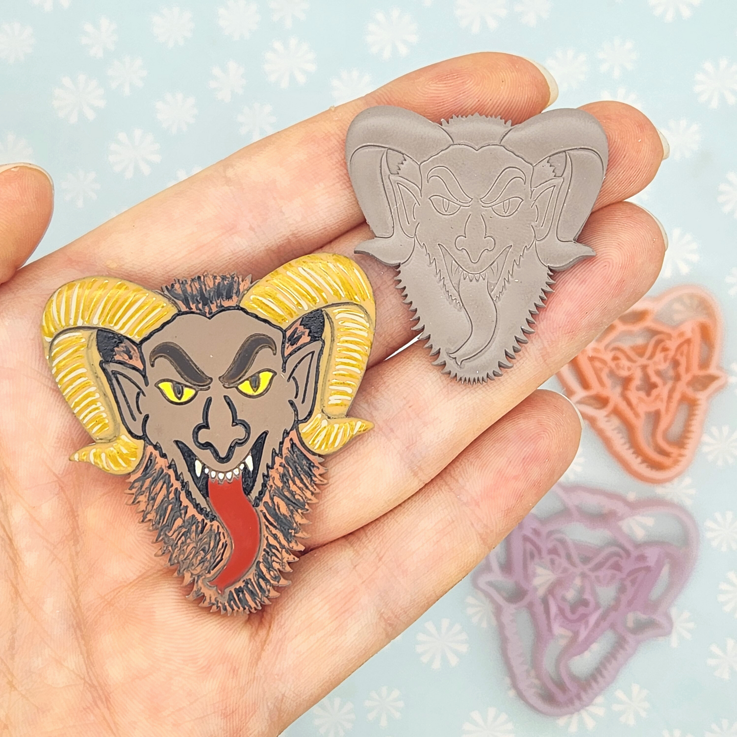 Krampus Polymer Clay Cutter