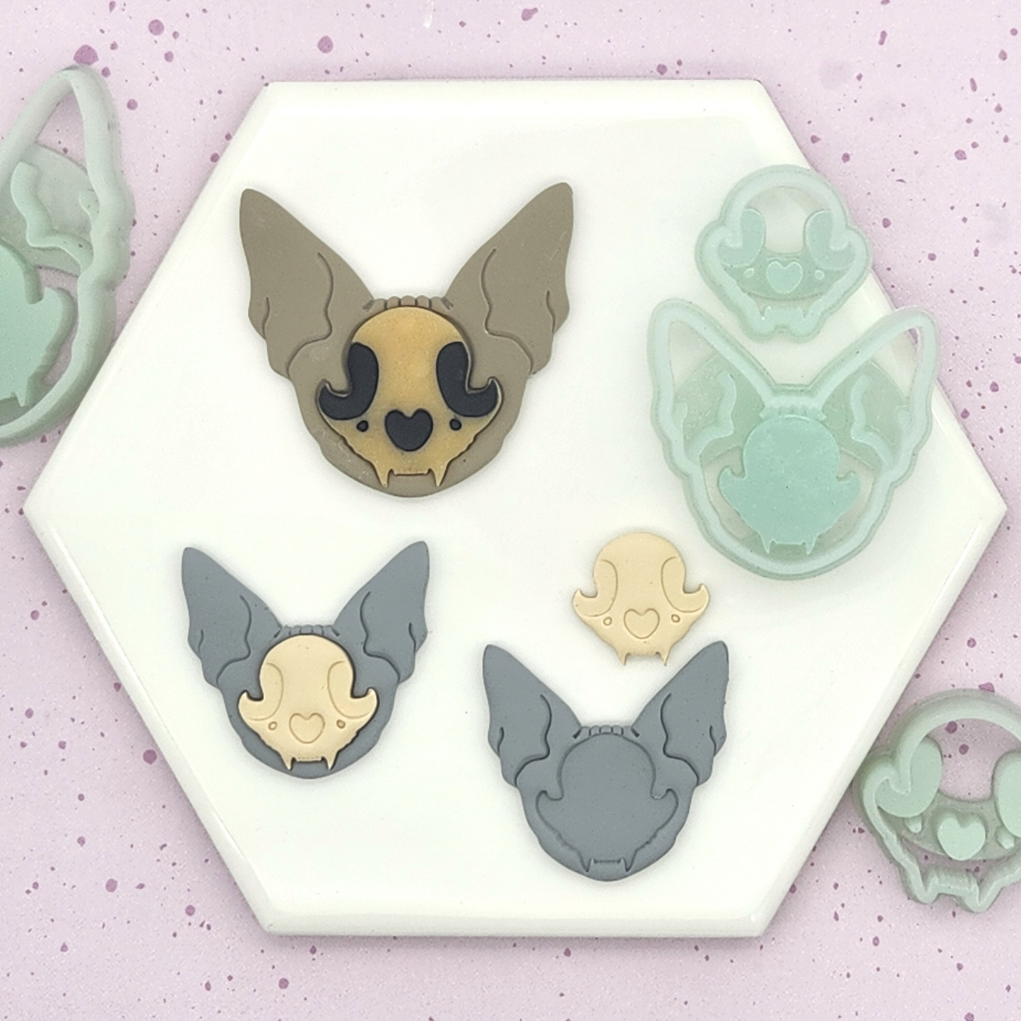 Sphynx Cat Skull Set