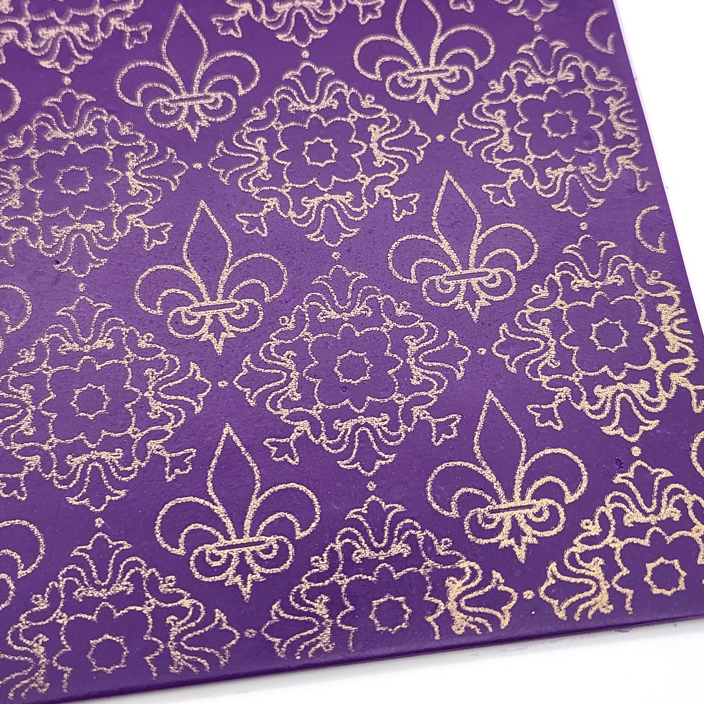 Fleur de Lis Tiles Silk Screen
