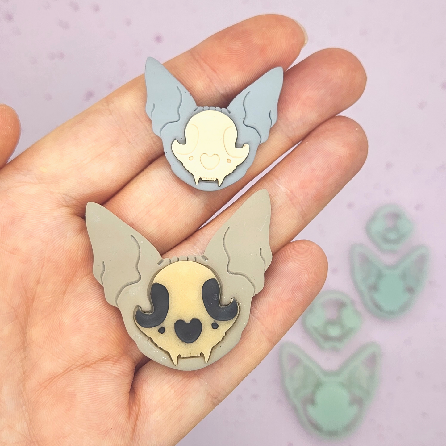 Sphynx Cat Skull Set