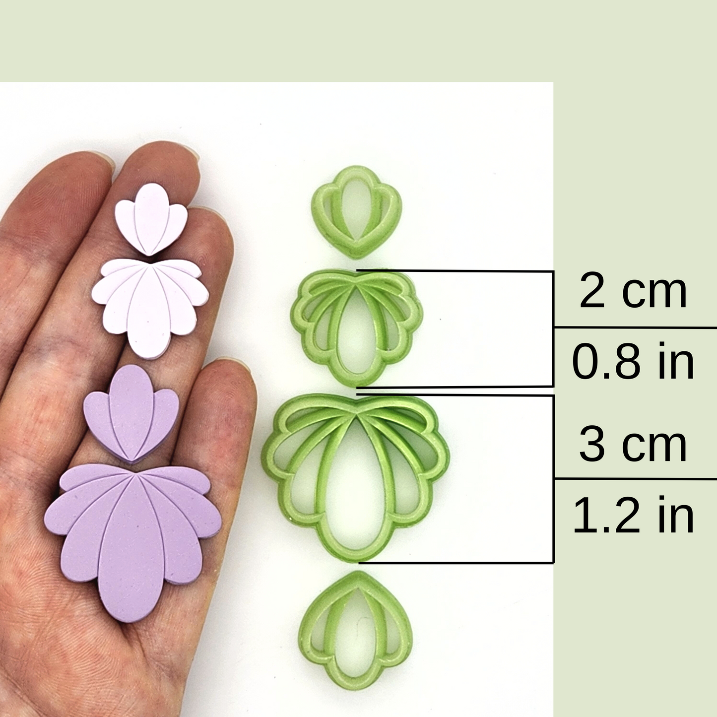 Fleur Polymer Clay Cutter Set