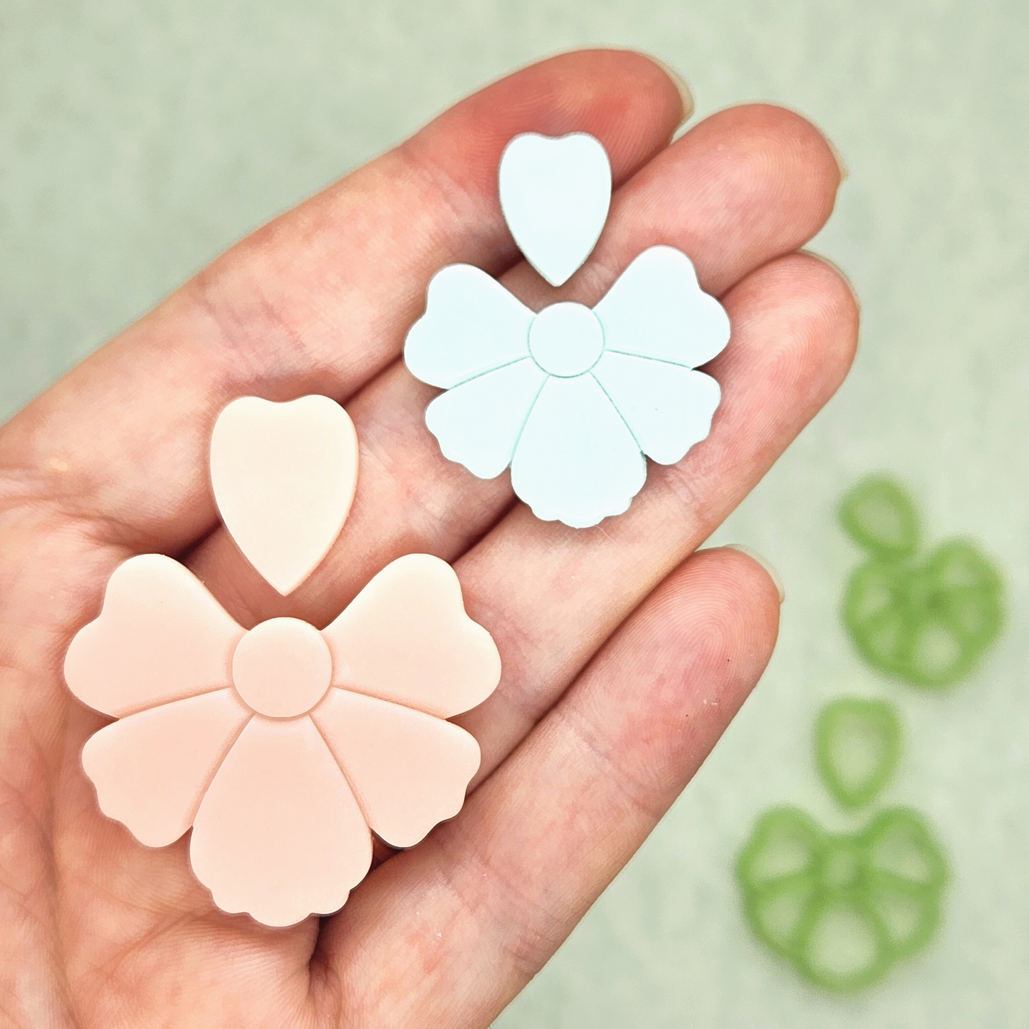 Flower Dangle Polymer Clay Cutter Set