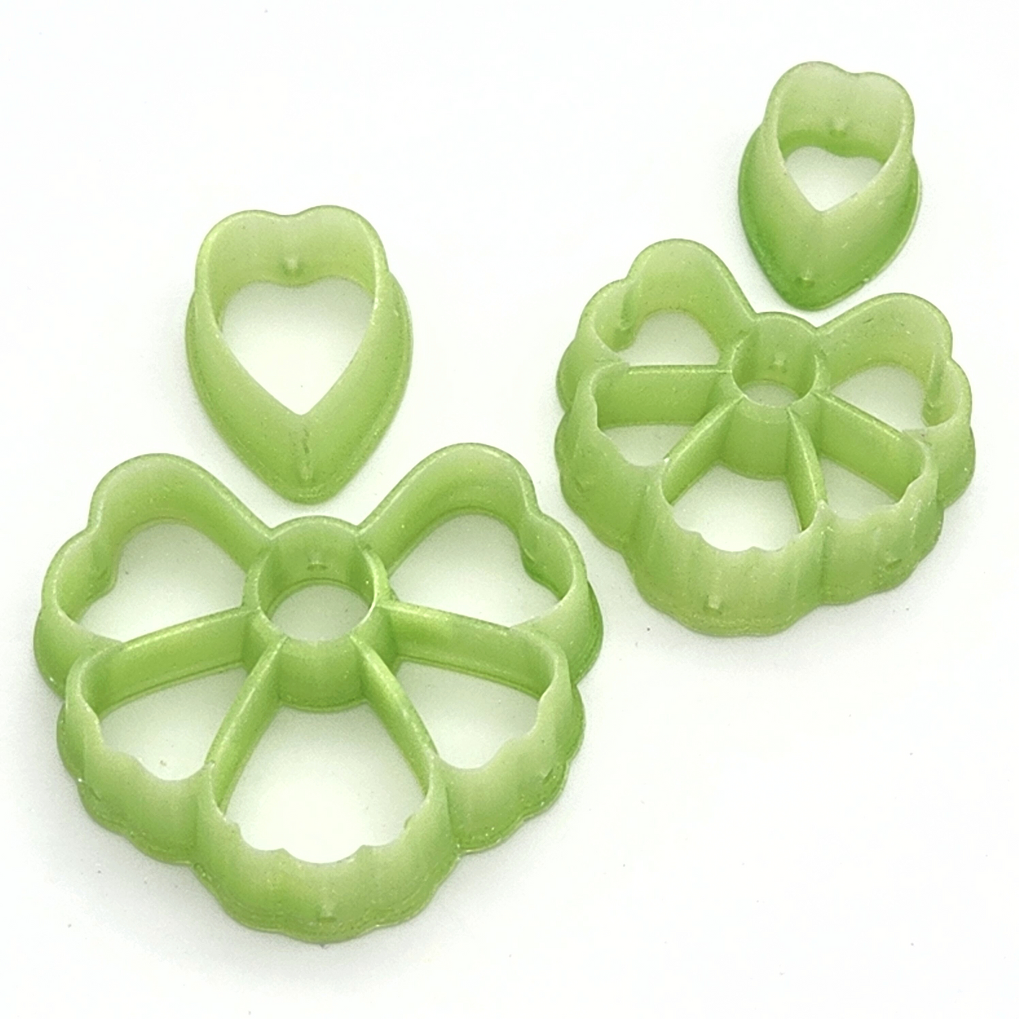 Flower Dangle Polymer Clay Cutter Set