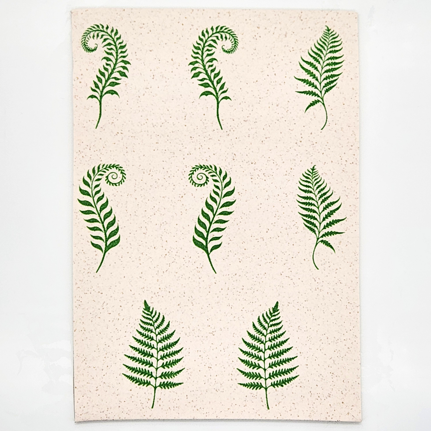 Fern Fronds Silk Screen