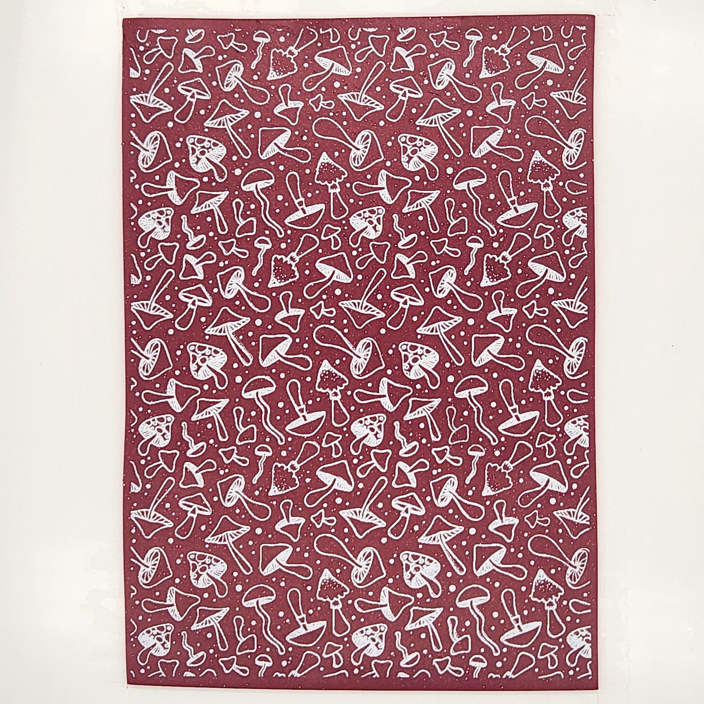 Mushroom Medley Silk Screen