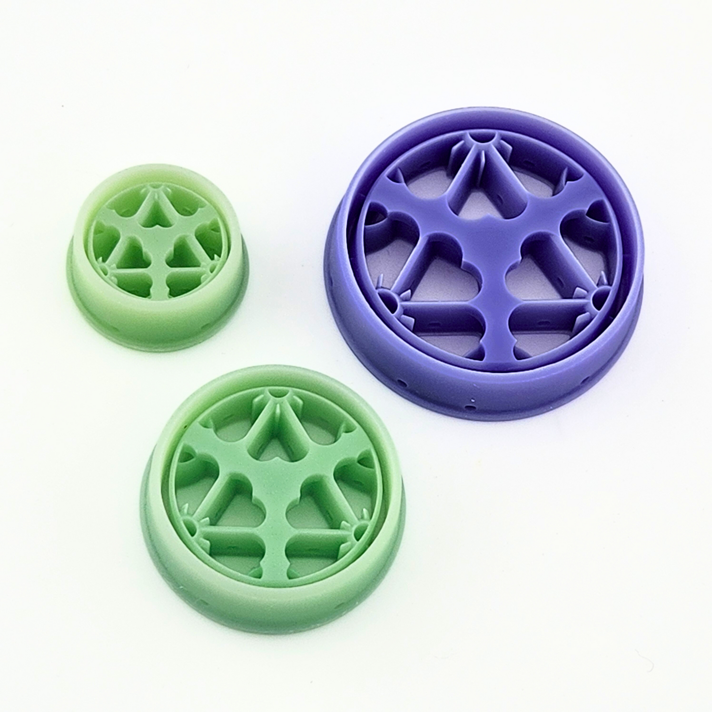 Primrose Medallion Polymer Clay Cutter