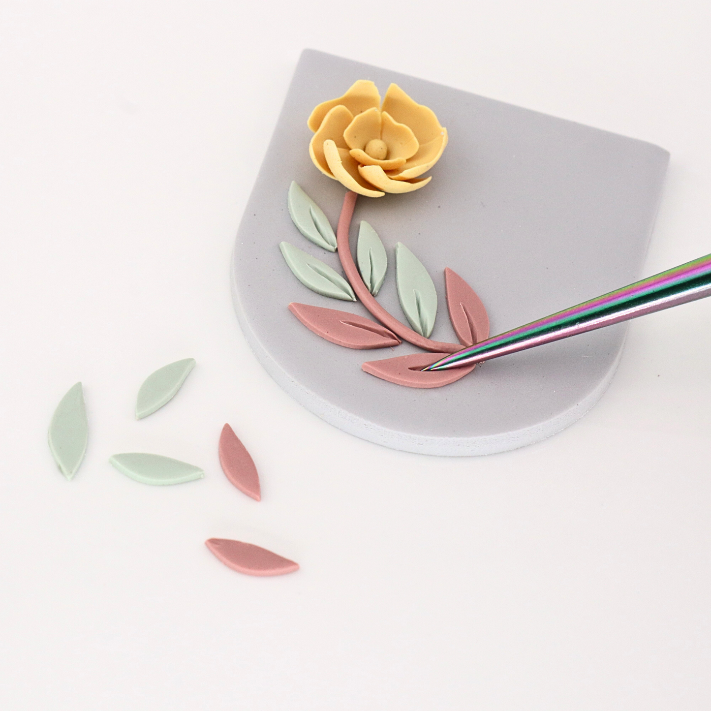 Rainbow Precision Point Tool for Polymer Clay