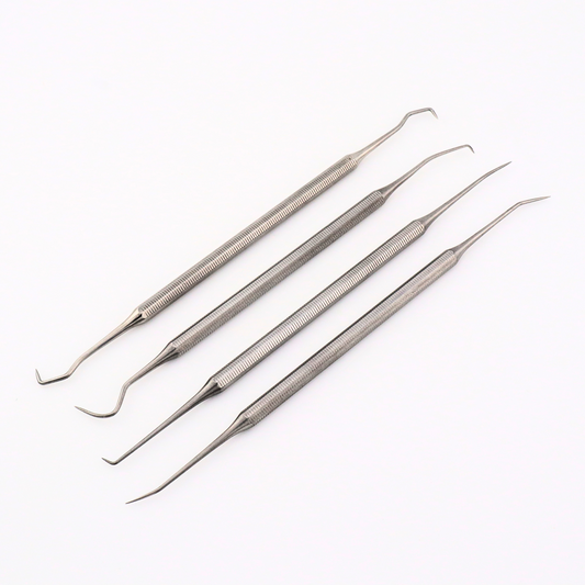 4-Piece Fine Detailing Tools for Polymer Clay