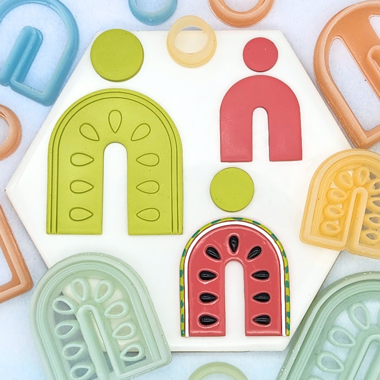 Melony Polymer Clay Cutter Set