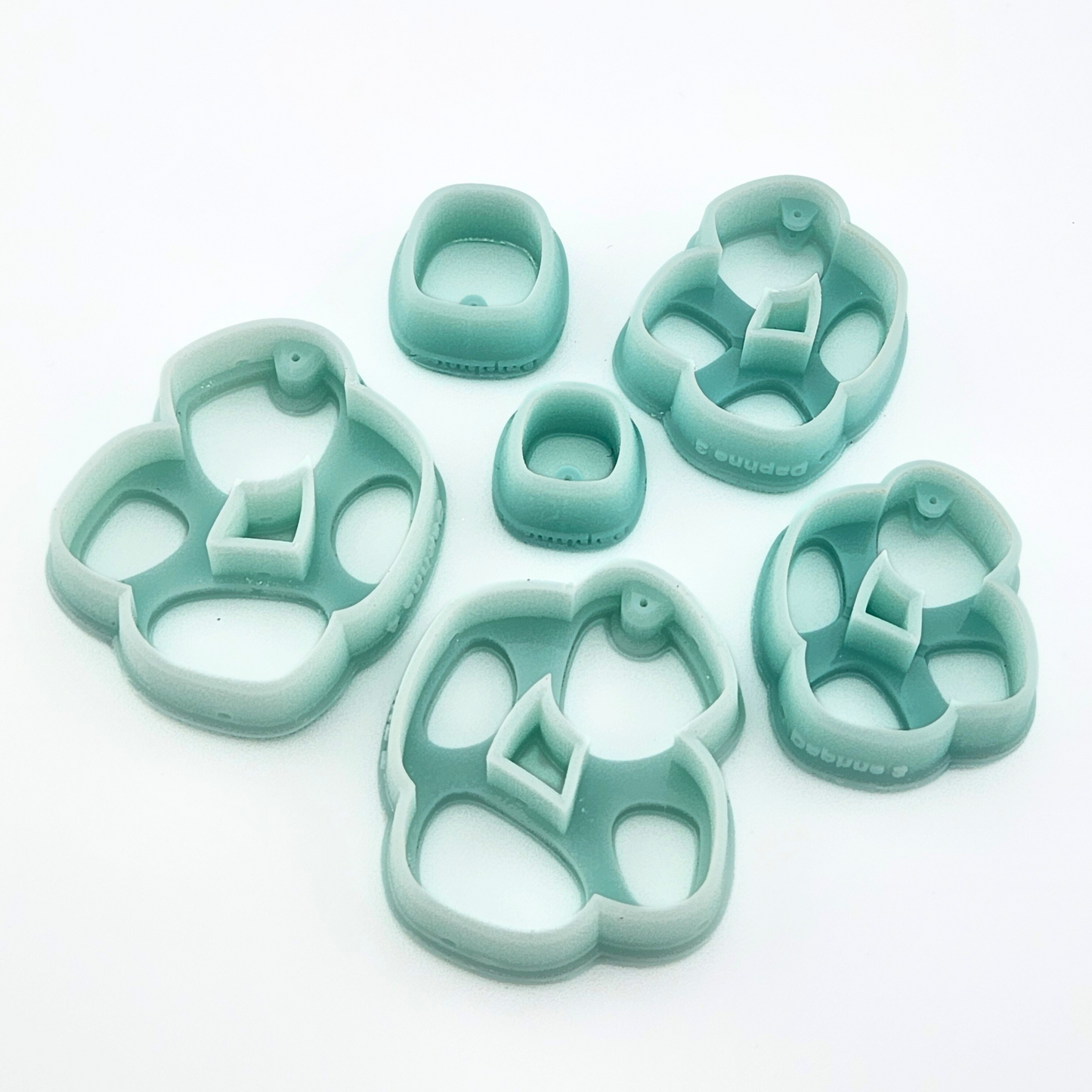 Daphne Mirrored Polymer Clay Cutter Set