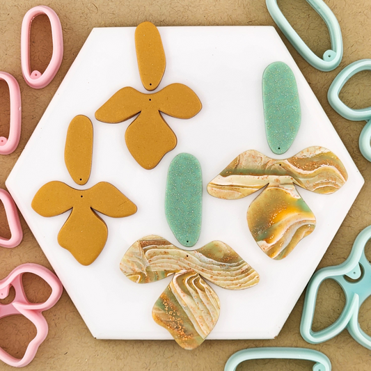 Millie Mirrored Polymer Clay Cutter Set
