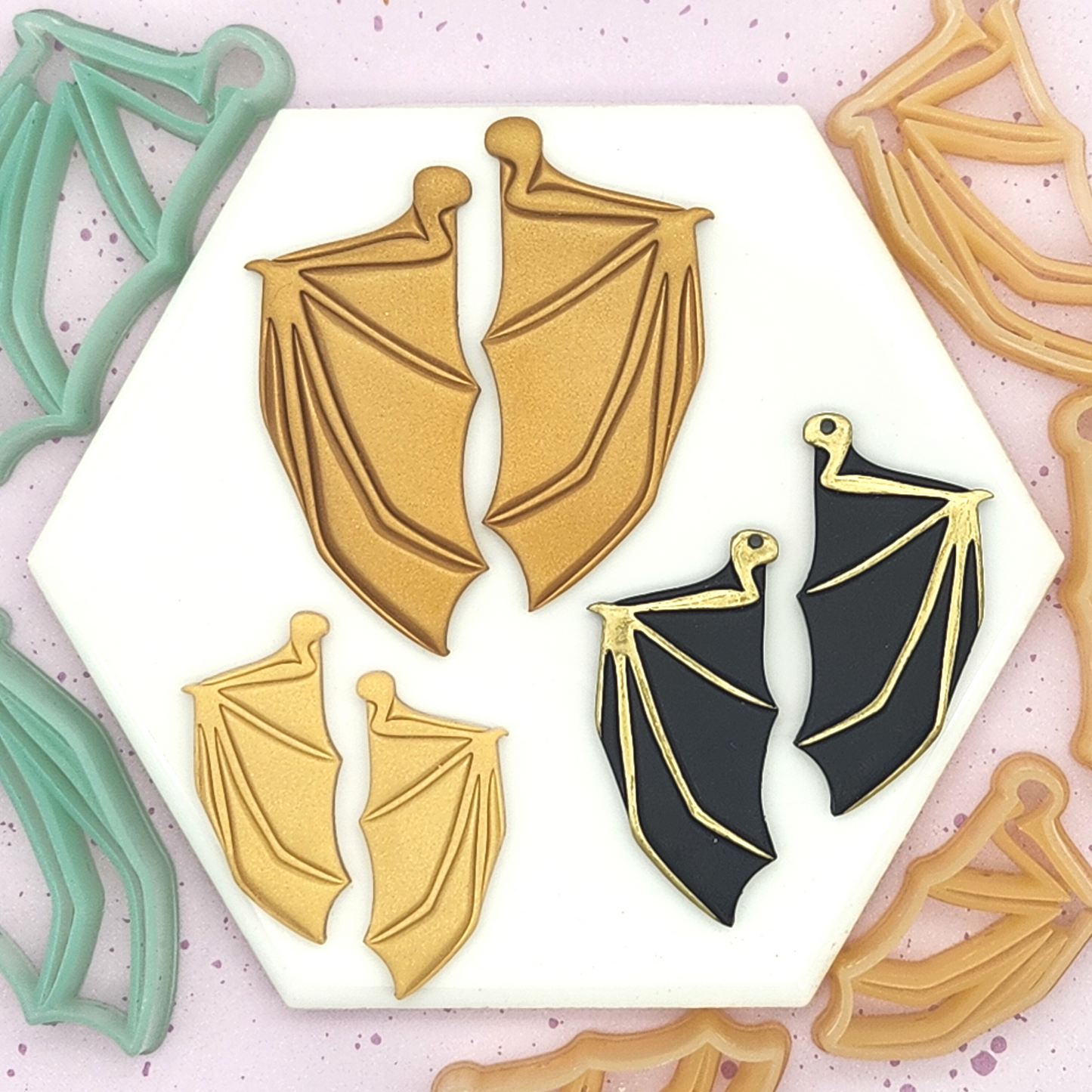 Bat Wings - Mirrored Pair