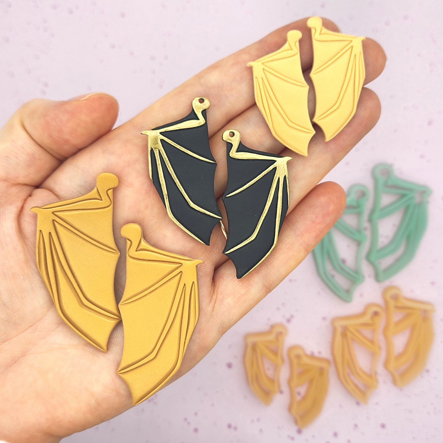 Bat Wings - Mirrored Pair