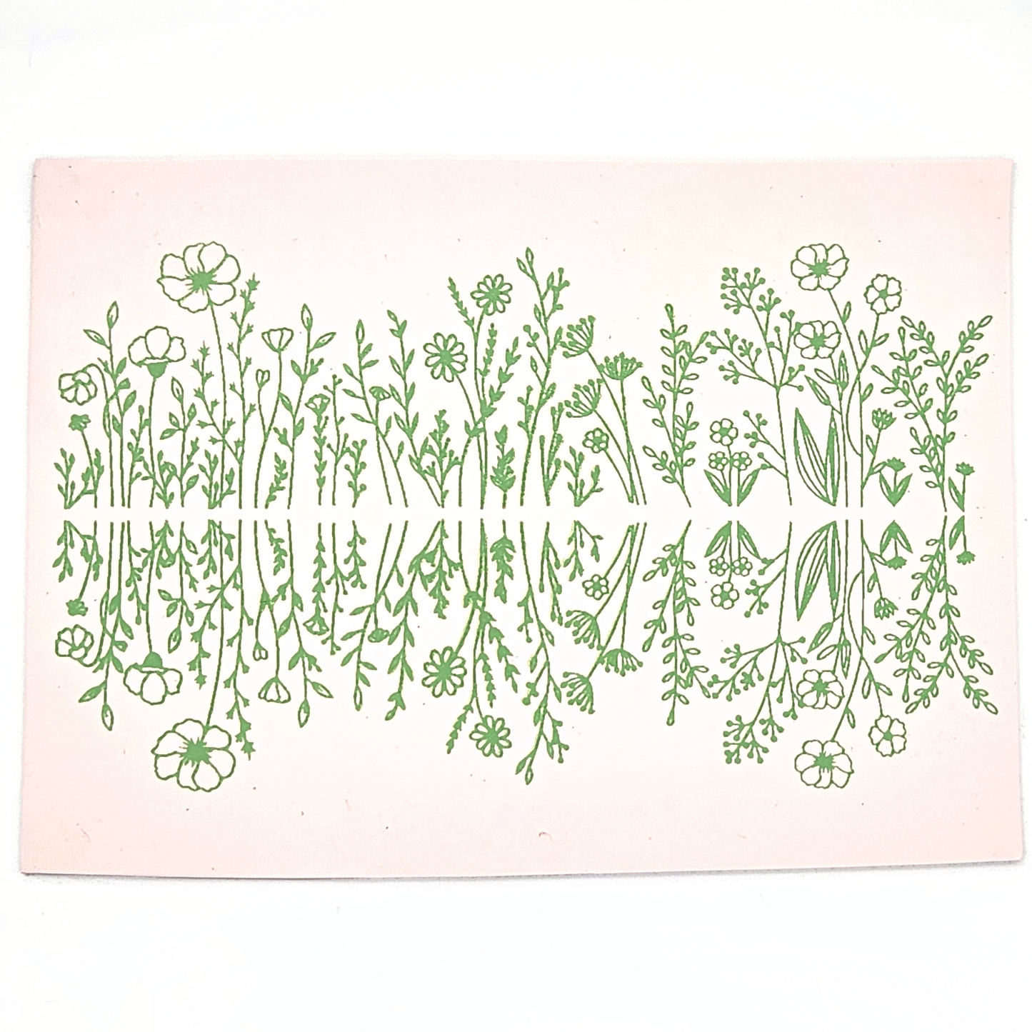 Wildflowers Silk Screen
