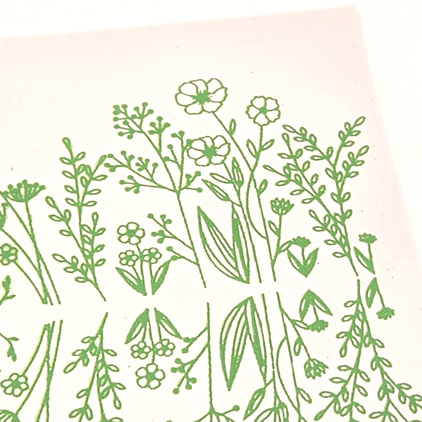 Wildflowers Silk Screen
