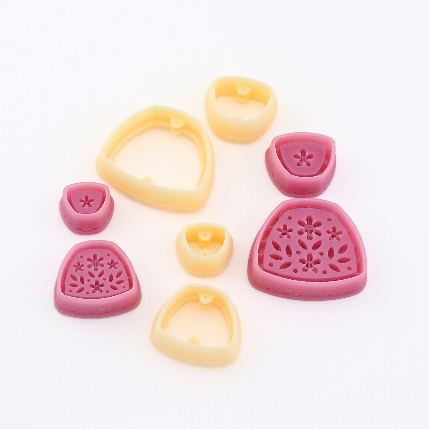 Mia Trapezoid Polymer Clay Cutter Set