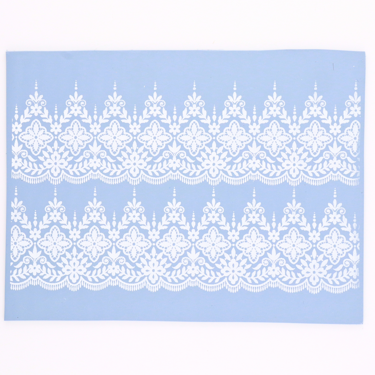Floral Lacework Silk Screen