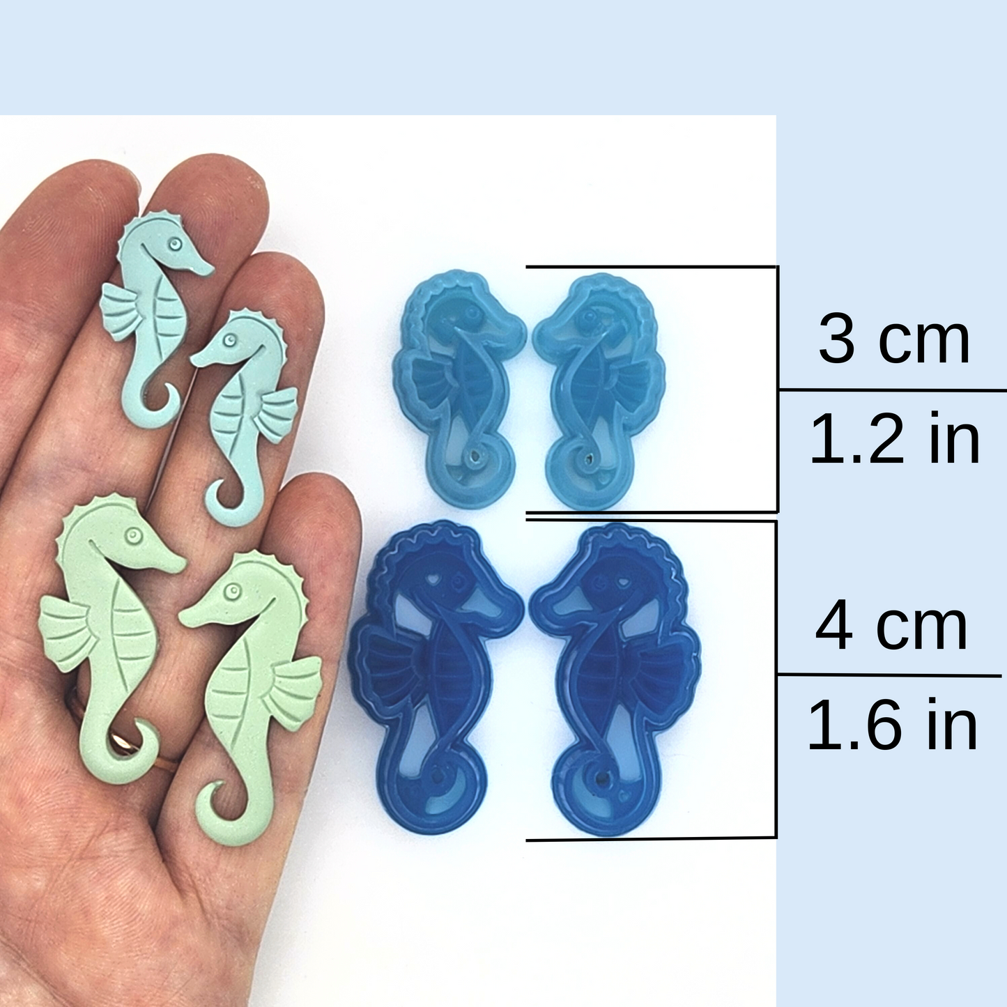 Seahorses - Mirrored Pair