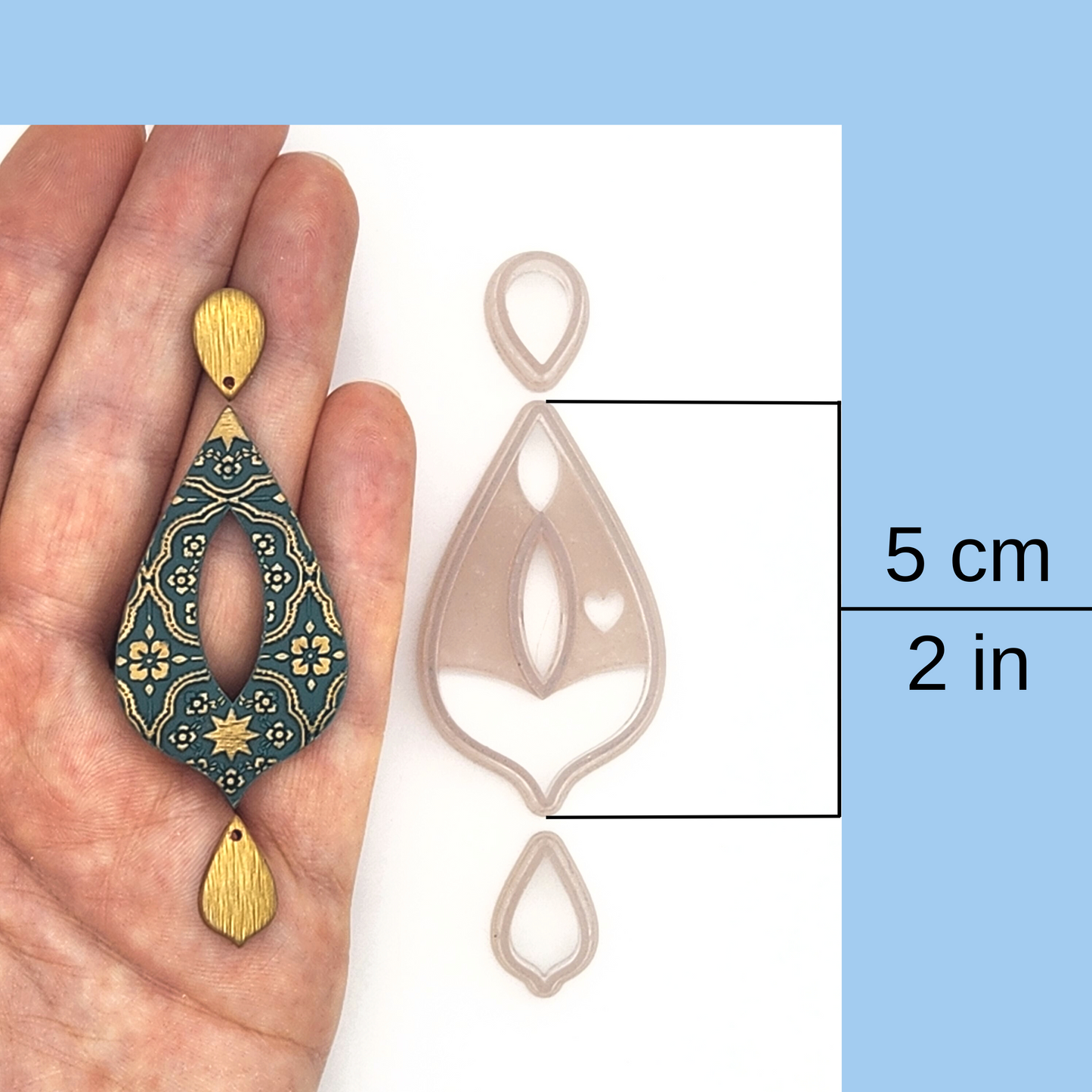 Zahra Dangle Set
