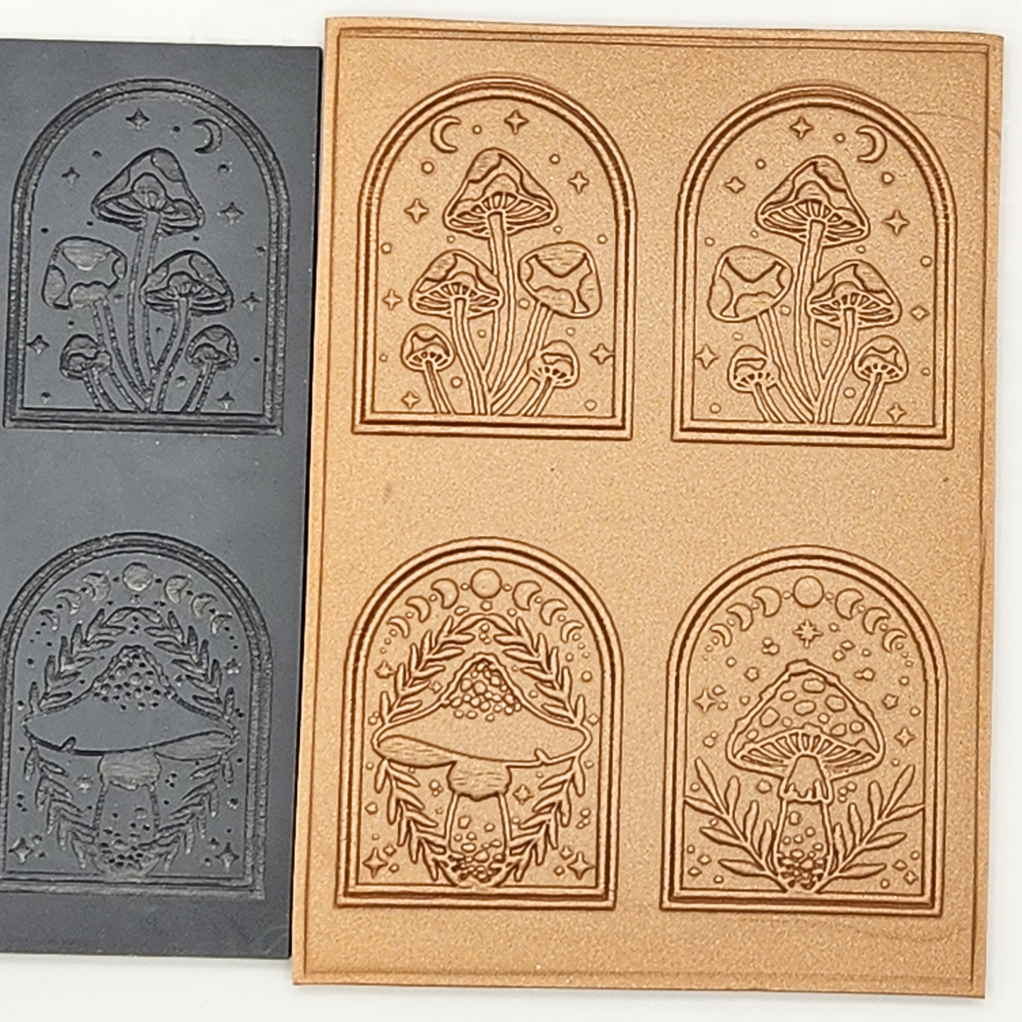 Celestial Mushroom Arch Texture Sheet & Matching Cutter