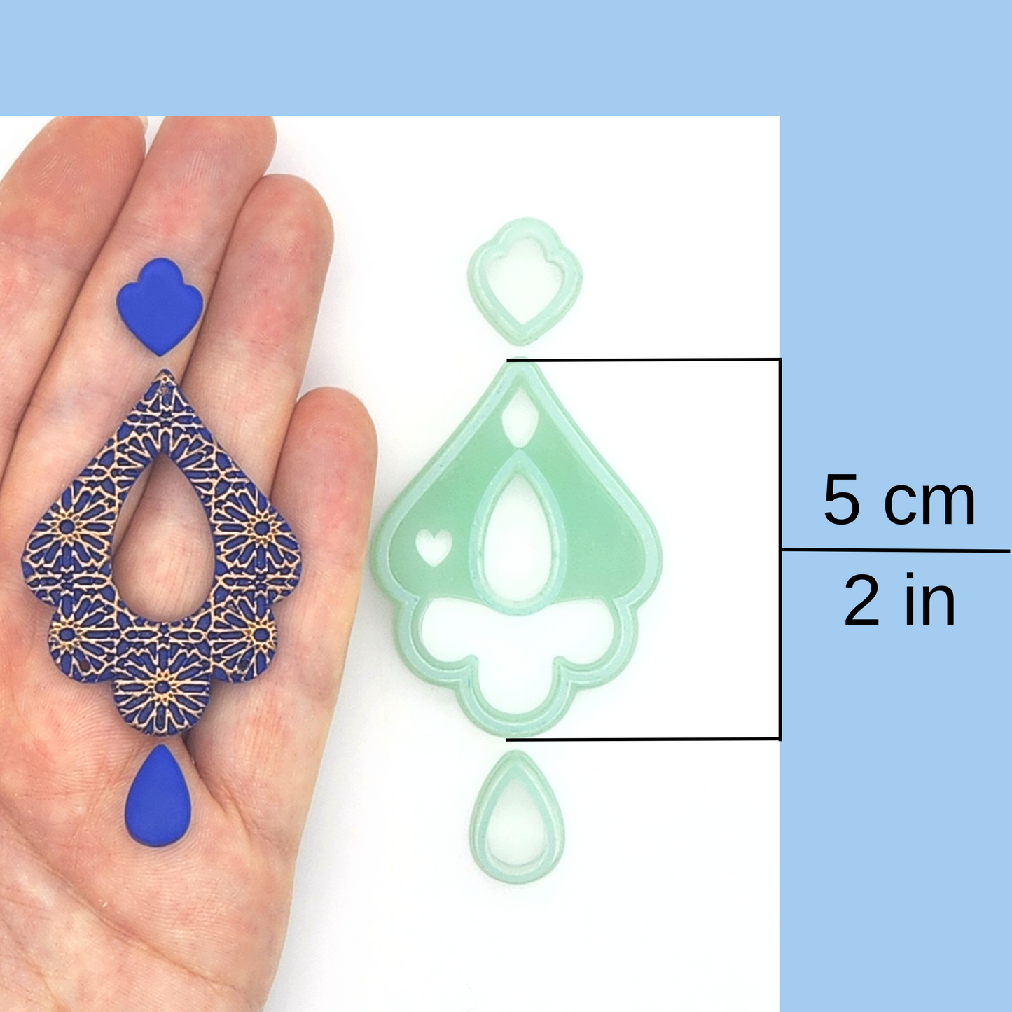 Yasmine Dangle Set