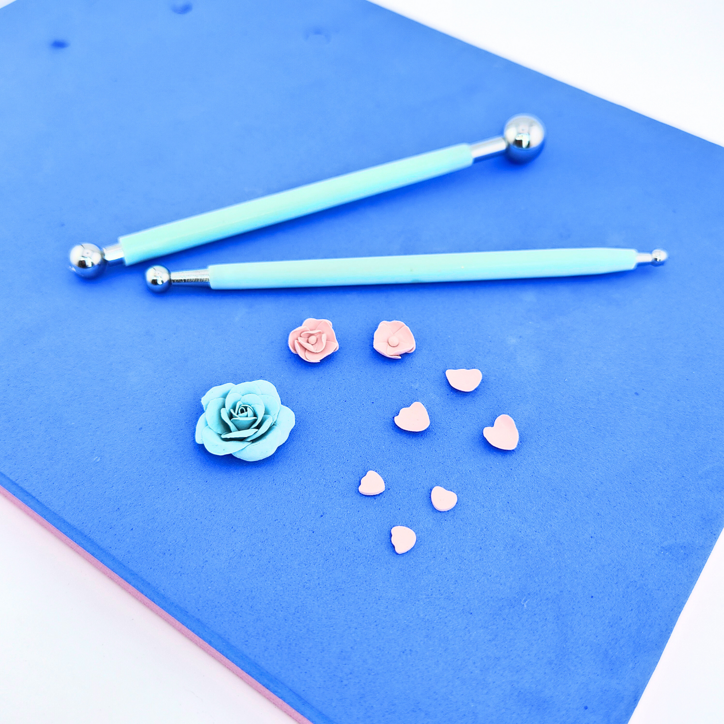 Floral Foam Pad for Sculpting Clay Petals & Leaves