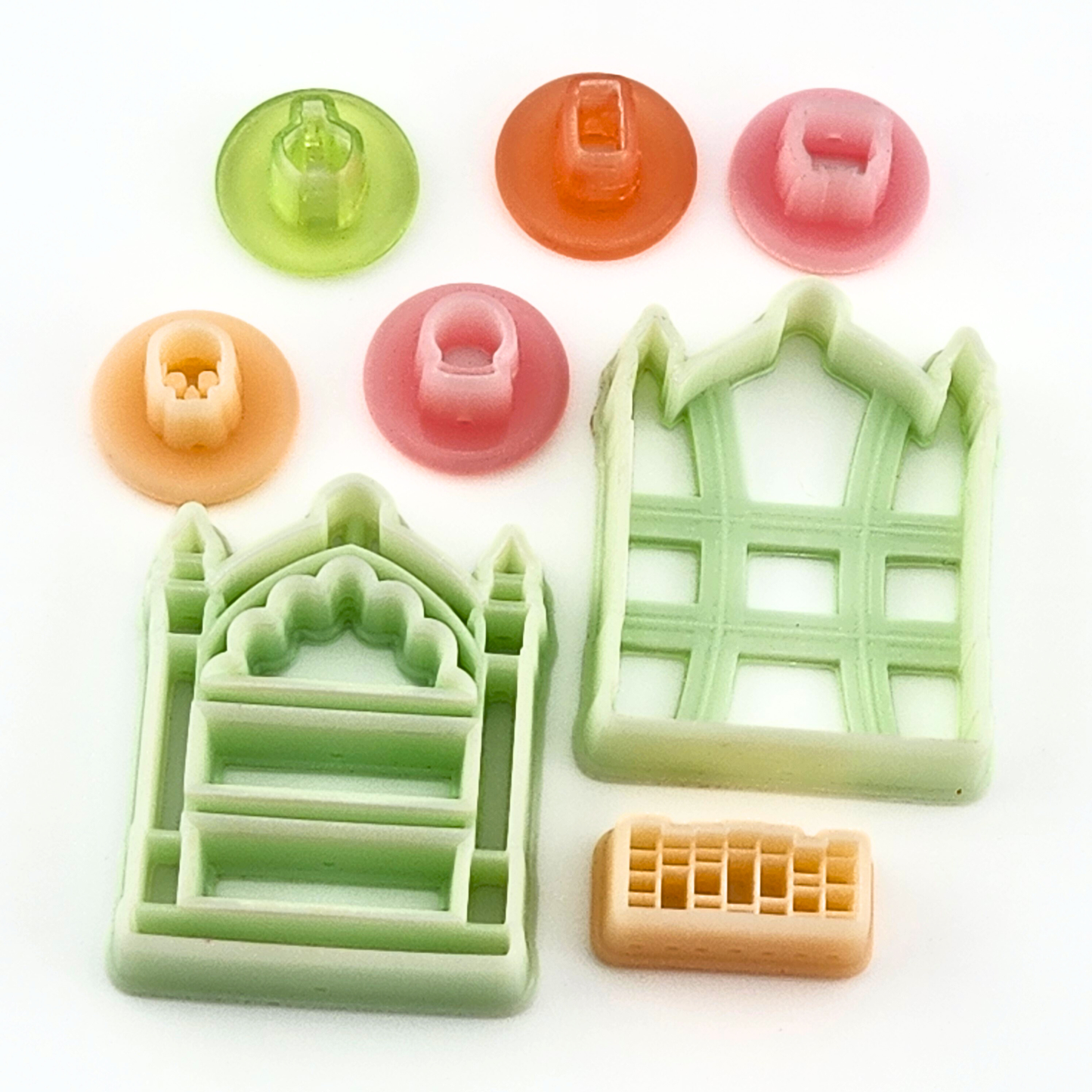 Witch's Bookshelf Polymer Clay Cutter Set